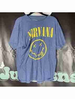 Nirvana Blue Shirt
